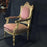 Original French Louis XV Gold Gilt Arm Chair
