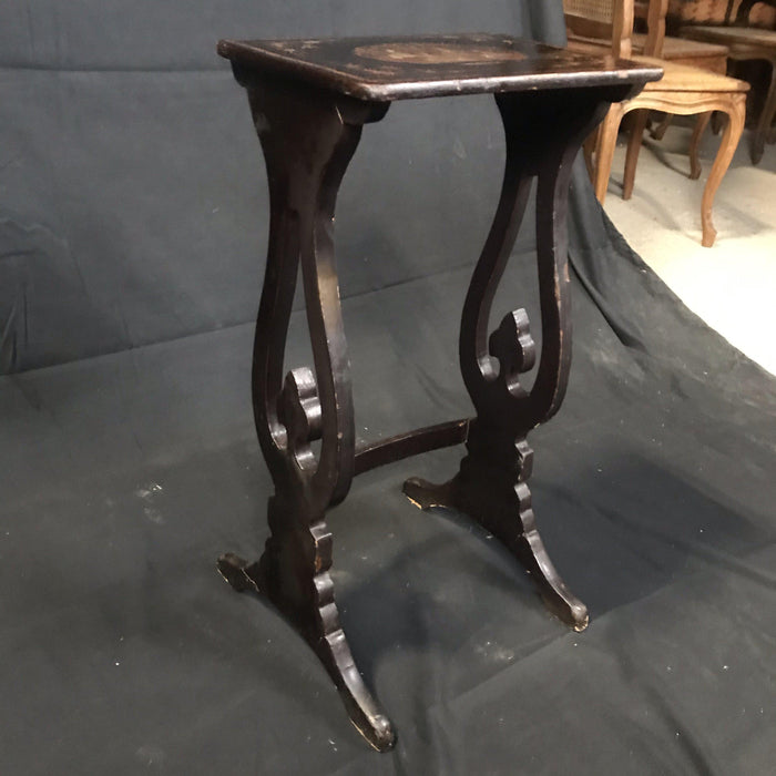 Set of Four French Chinoiserie Nesting Tables