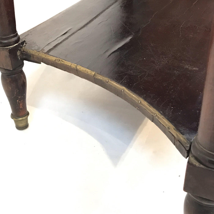 French Louis XVI Style Early Neoclassical Marble Top Console, Accent Table or Side Table