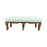 French Louis XV Petite Carved Walnut Footstool or Footrest
