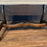 Antique French Os de Mouton Walnut Bench | 19th Century with New Upholstery