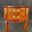 Pair of French Louis Xv Inlaid Marquetry Side Tables, Nightstands or Bed Side Tables with Ormolu Accents