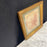 18th Century French Sanguine Red Chalk Drawing of a Boy in a Kerchief in Early Gold Gilt Frame