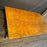 French Console Table or Dining Table with Carved Trestle Base and Folding Solid Oak Top