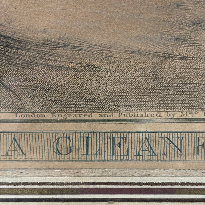 Pair of English 18th Century Color Stipple Engravings after Richard Westall, A Reaper's Child & A Gleaner's Child