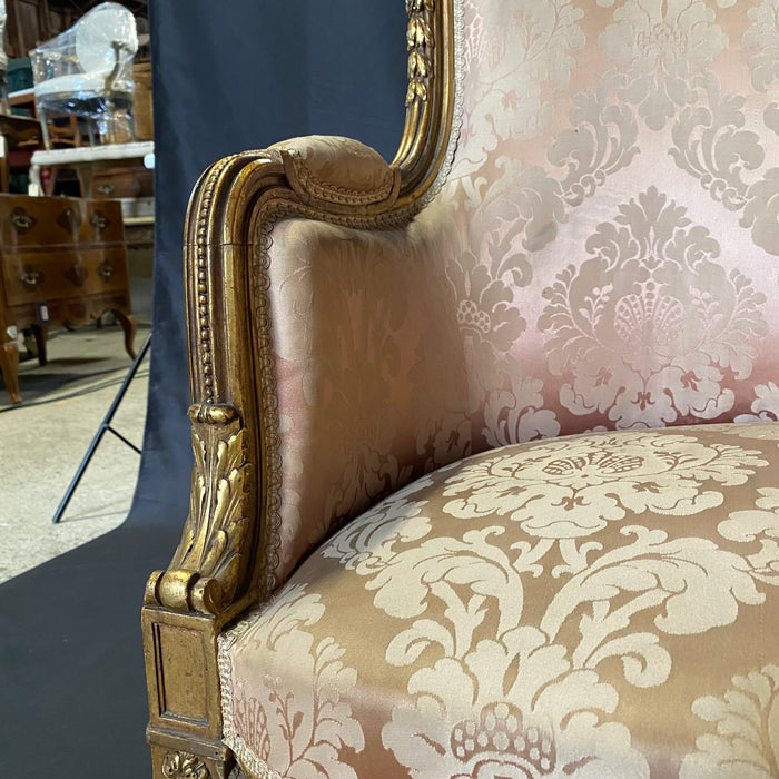 Exquisite Early 19th Century French Louis XVI Sofa, Loveseat or Settee