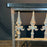 Antique French Wrought Iron Console Table with Marble Top | Balcony Railing Console Medium Size