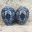 18th Century Large Blue and White Delft Jars Hand Painted Netherlands Circa 1780