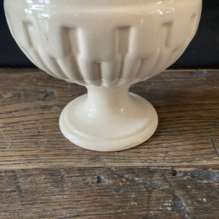 Antique Italian Apothecary Jar Venetian Aster Porcelain Urn Large