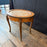 Antique French Louis XV Oval Marble Top Coffee Table, Cocktail or Side Table with Inlay, Marquetry and Bronze Mounts