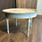French Louis XVI Antique Painted Marble Top Coffee Table or Accent Table
