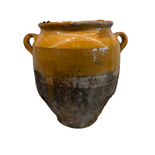 French Yellow Confit Pot #9064