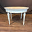 French Louis XVI Antique Painted Marble Top Coffee Table or Accent Table
