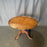 English Chippendale Georgian Round Pie Crust Table, Side Table or Accent or Entry Table with Carved Acorn Details