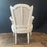 Pair of Antique French Louis XVI Neoclassical Painted Armchairs or Fauteuils