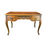 French 19th Century Writing Desk, Side Table or Console -  Louis XV Walnut with 2-Sided Carved Floral Urn Decor