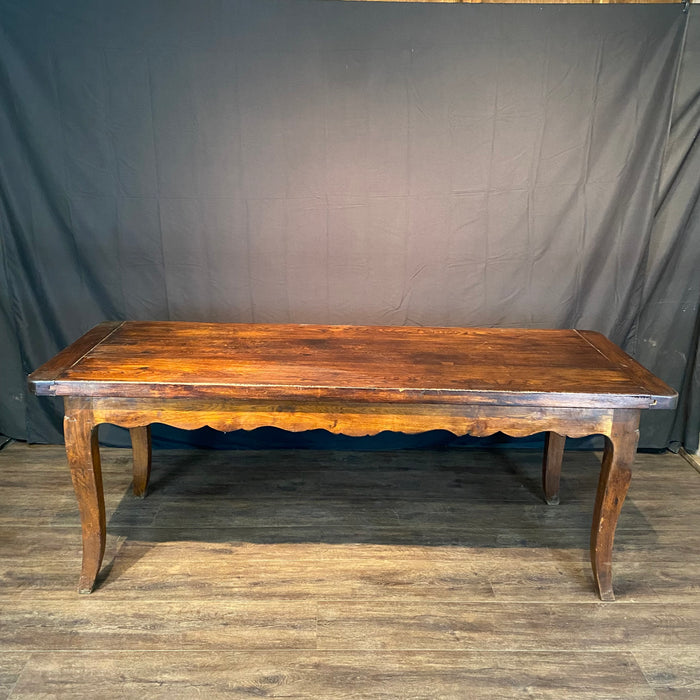Antique Country French Provincial Farmhouse Dining Table