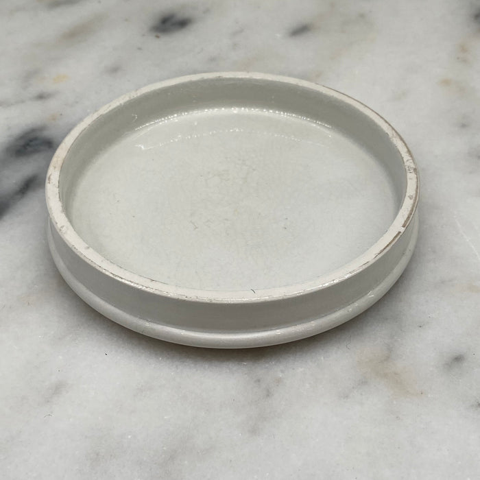 Antique English Victorian Prattware “Shakespeare's Birthplace” Pot Lid