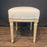 French Pair Louis XVI Painted Footstools or Ottomans