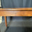 Antique Country French Provincial Farmhouse Harvest Dining Table or Large Console Table with Two Drawers