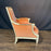 Pair of Antique French Louis XVI Painted Bergere Chairs or Armchairs with Original Mohair