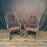 Pair Antique Rocking Chairs Adirondack Bent Twig from Maine