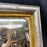 French 19th Century Louis Philippe Two-Tone Silver and Gold Leaf Giltwood Mirror