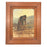 1902 French Oil Painting of a Vineyard Worker with a Hotte à Vendange (Wine Harvester)