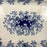 Circa 1840 English Ridgway Blue and White Transferware Platter, Granite China Scroll Pattern