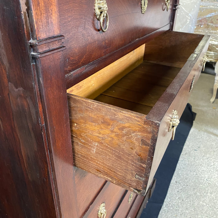French semainier tall chest