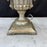 Antique Silver Urn Table Lamp with Elaborate Foliate Carving and Scrolled Handles (2 available)
