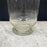 Hand-Blown Clear Glass Hurricane Vase, Footed Candle Holder and Centerpiece