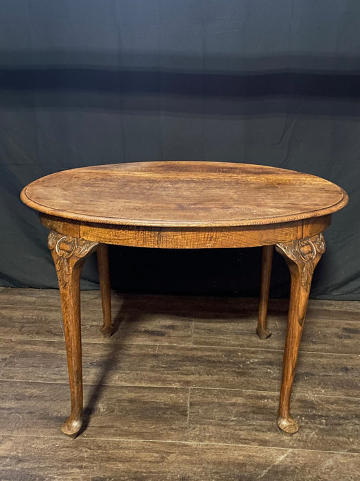 Antique French Oval Occasional or Side Table, or Coffee Table