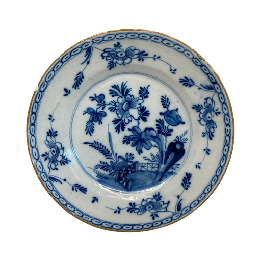 Blue and White Dutch Delft Plate or Charger
