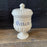 Antique Italian Apothecary Jar Venetian Ortica Porcelain Urn Large