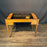 Antique French Inlaid Game Table with Reversible Chessboard Top and Inset Backgammon