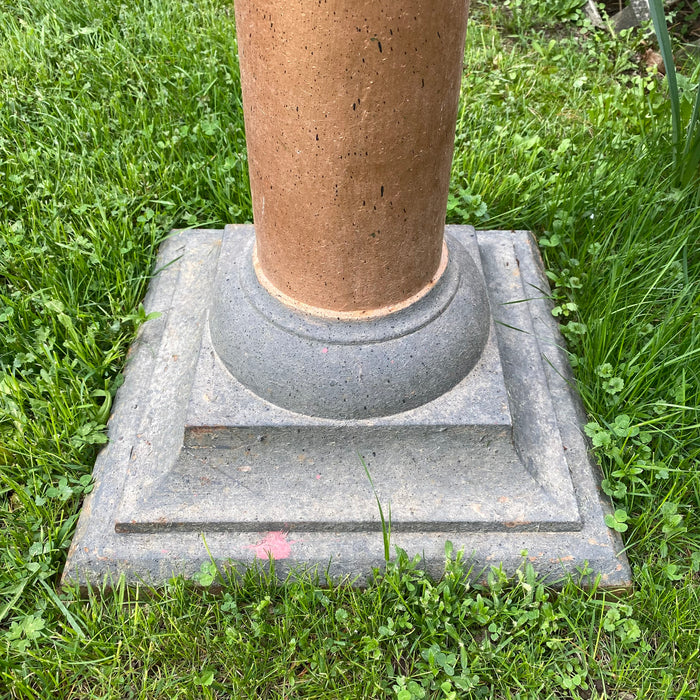 Neoclassical Octagonal Stone Bird Bath for the Garden