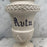 Antique Italian Apothecary Jar Venetian Porcelain Urn Large "Ruta"