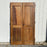 Set of 6 French Antique Walnut Doors (3 Pairs) with Original Keys in the Shape of Numbers 1, 2 and 3