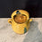 French Antique Yellow Glazed Gargoulette - Antique Provencal Pottery Jug with Lid