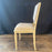 Set of 6 French Early 19th Century Intricately Carved Dining or Side Chairs with Original Paint