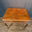 19th Century French Louis XV Walnut Side Table or Writing Desk with Large Drawer, Cabriole Legs and Hoof Feet