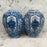 18th Century Large Blue and White Delft Jars Hand Painted Netherlands Circa 1780