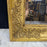 French 19th Century Empire Gold Gilt Wall Mirror with Original Mirror Glass