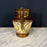 19th Century English Copper Lustreware Pottery Pitcher Jug with Classical Handpainted Figural Decoration