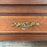 19th Century French Walnut Inlaid Louis XVI Desk or Bureau Plat with Embossed Leather Writing Surface