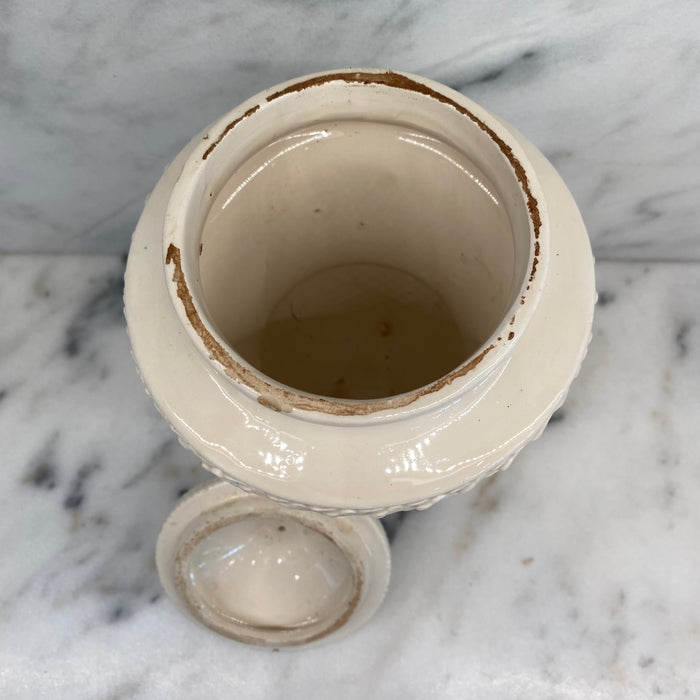 Antique Italian Apothecary Jar Venetian Porcelain Urn Large "Scilla"