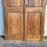 Set of 6 French Antique Walnut Doors (3 Pairs) with Original Keys in the Shape of Numbers 1, 2 and 3