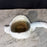 Painted Stone Swan Planter