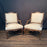 Antique French Louis XV Pair of Chairs or Fauteuils Carved 19th Century